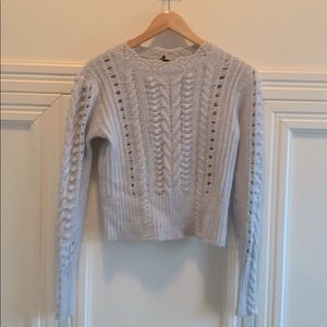 Light blue Club Monaco wool sweater